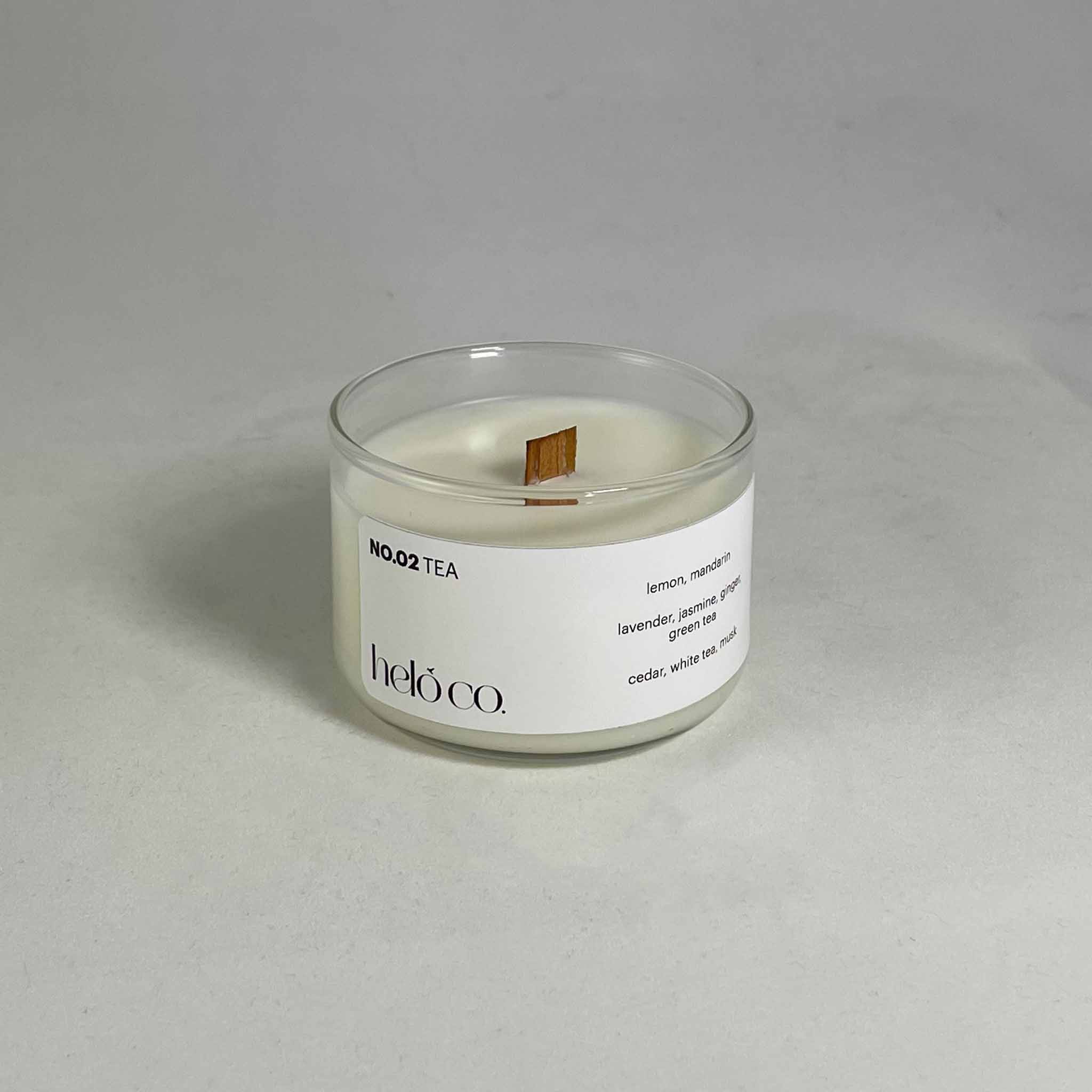 NO.02 TÉA, mini-tumbler jar candle