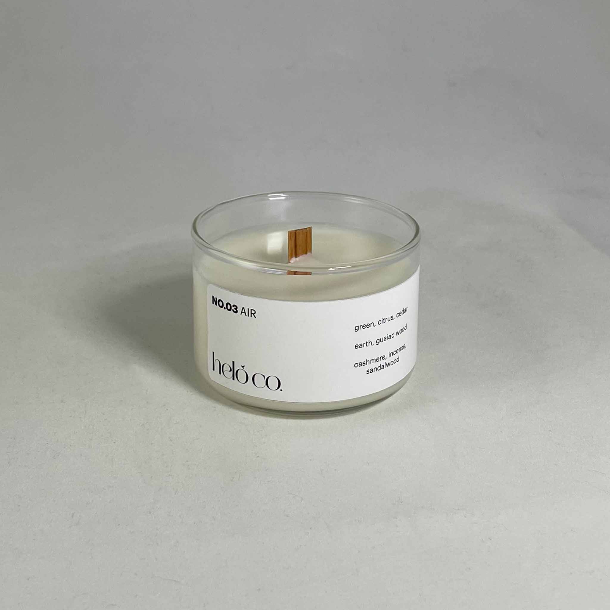 NO.03 AIR, mini-tumbler jar candle