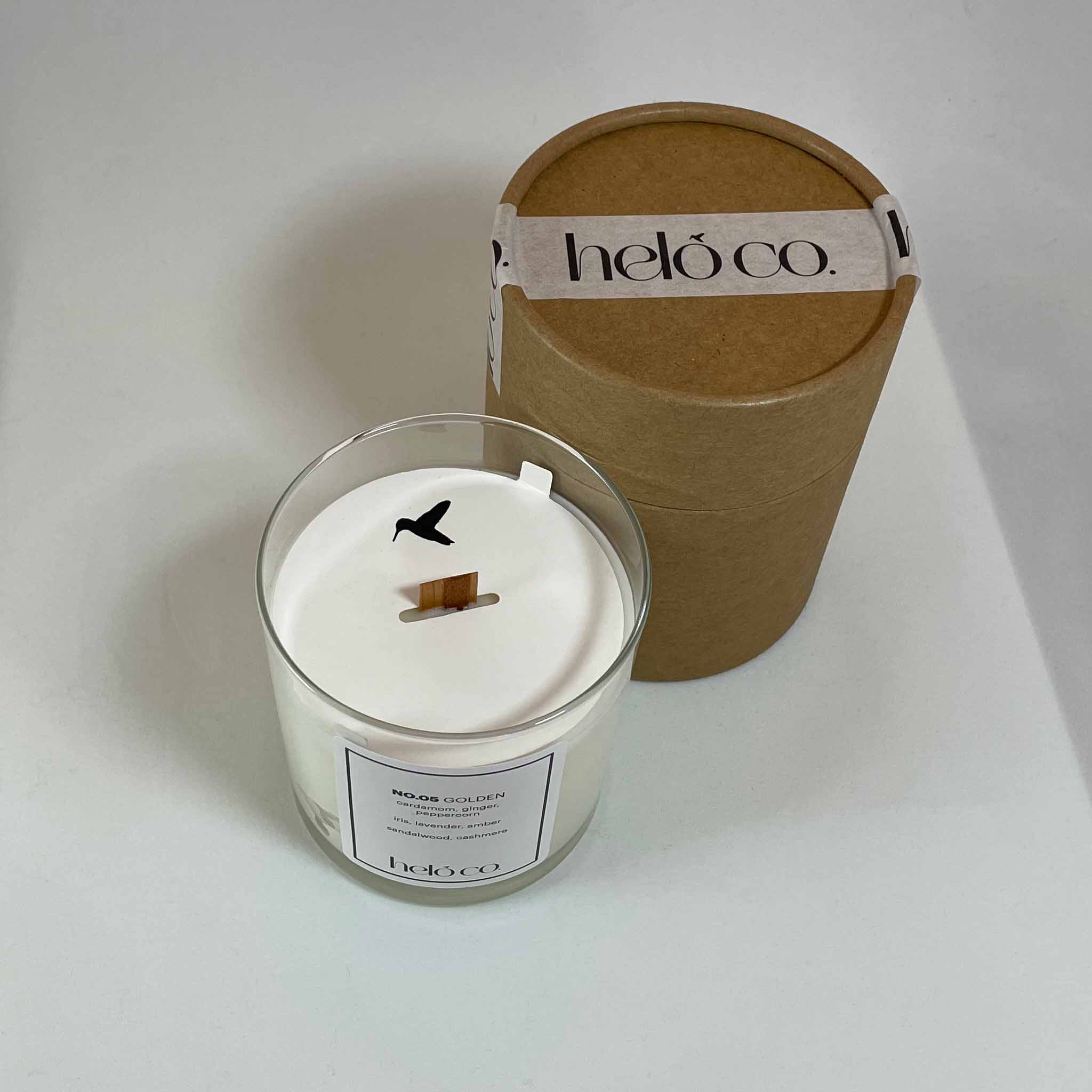 NO.05 GOLDEN, tumbler candle-tube box set