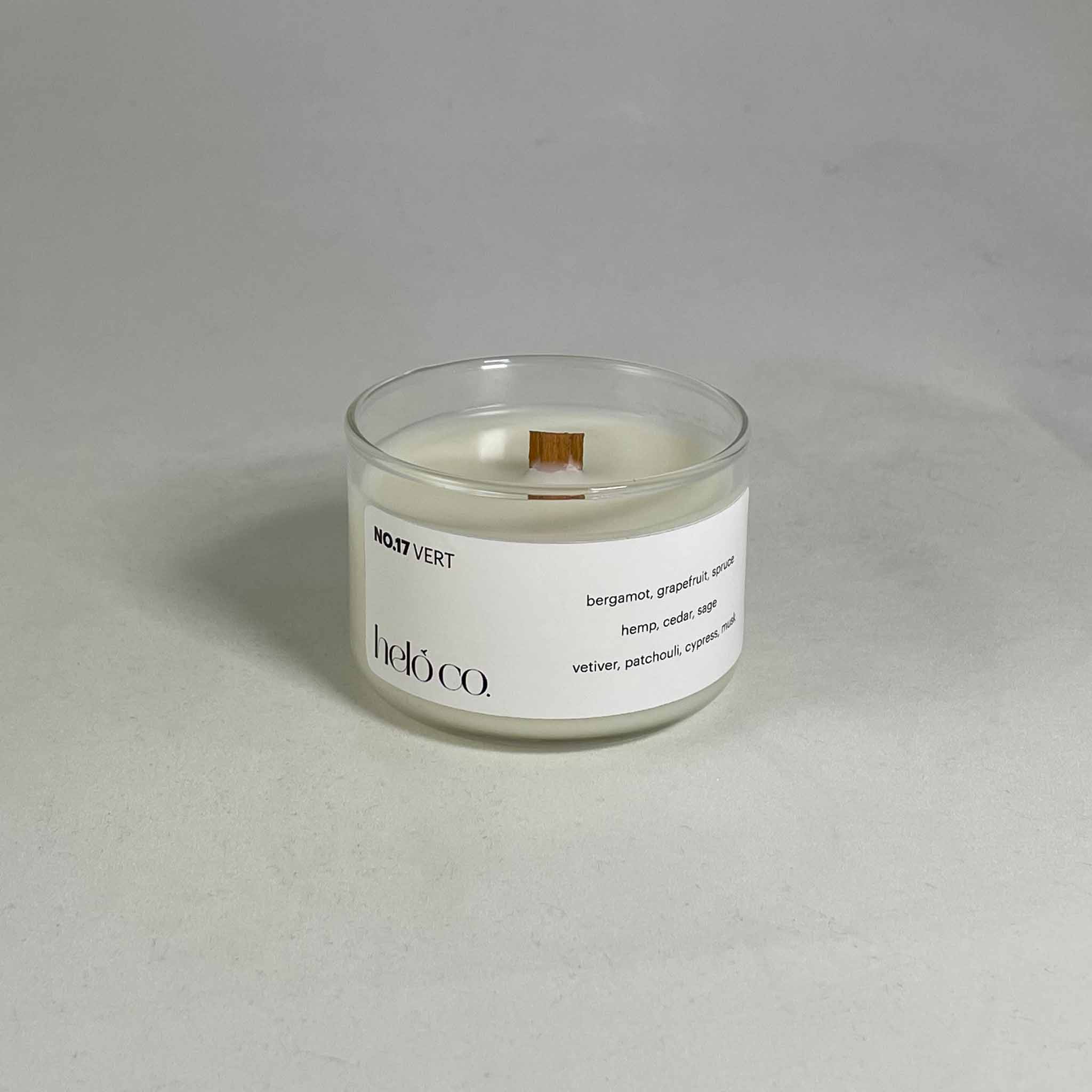 NO.17 VERT, mini-tumbler jar candle